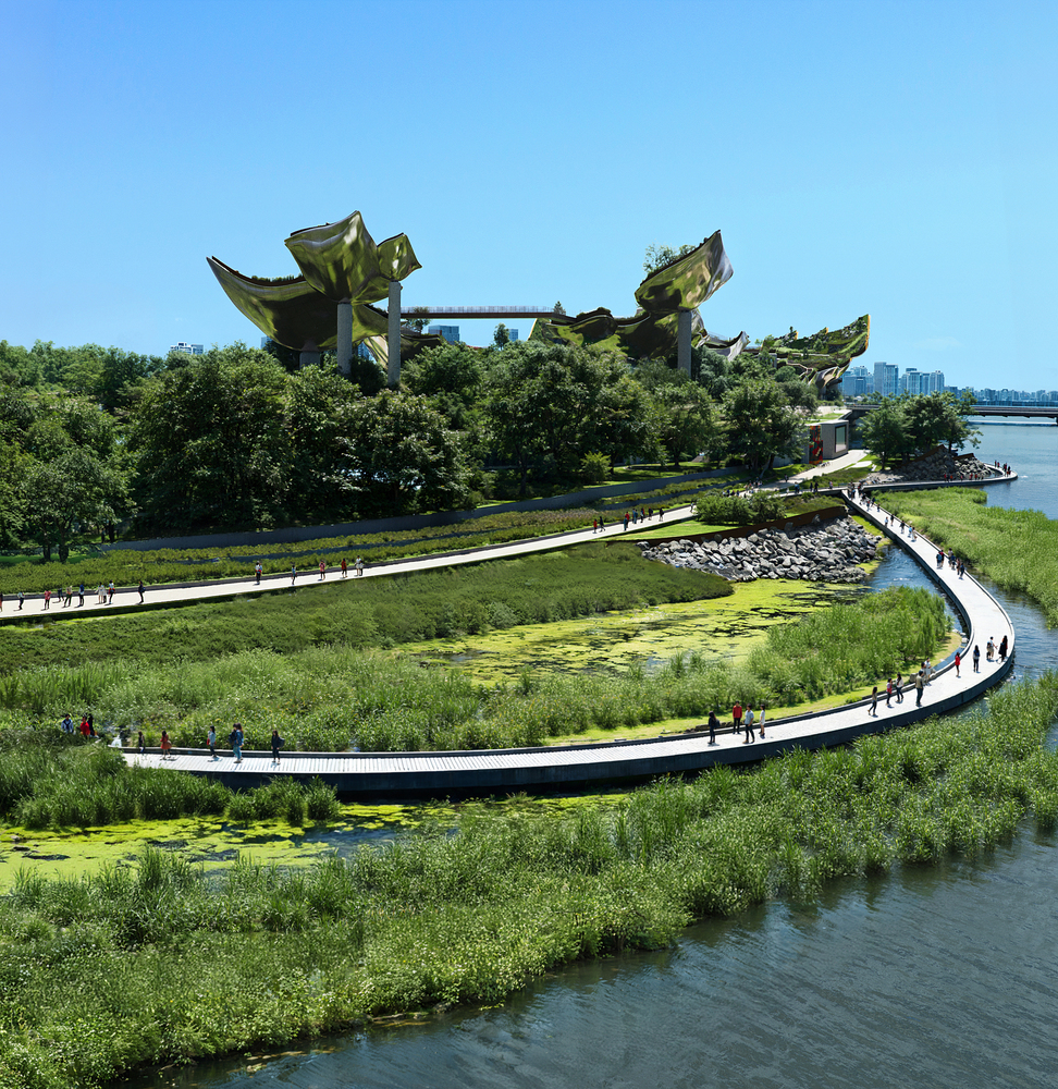 Heatherwick Studio Menata Ulang Pulau Nodeul Seoul